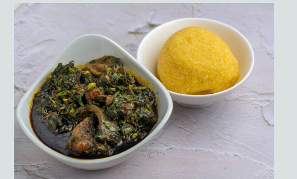 Savory Garden Soup Swallow